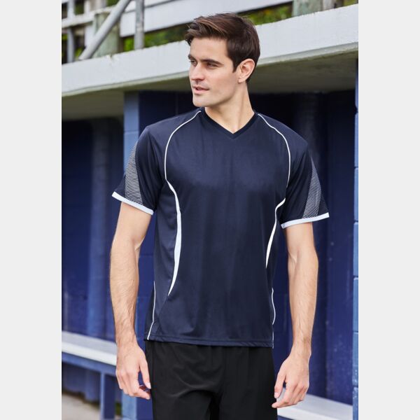 Men's Cooldry Razor V Neck Tee Thumbnail