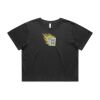 Wo's Heavy Faded Crop Tee 4089 Thumbnail