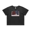 Wo's Heavy Faded Crop Tee 4089 Thumbnail