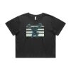 Wo's Heavy Faded Crop Tee 4089 Thumbnail