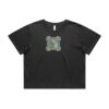 Wo's Heavy Faded Crop Tee 4089 Thumbnail