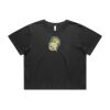 Wo's Heavy Faded Crop Tee 4089 Thumbnail