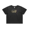 Wo's Heavy Faded Crop Tee 4089 Thumbnail