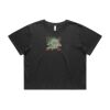 Wo's Heavy Faded Crop Tee 4089 Thumbnail