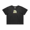 Wo's Heavy Faded Crop Tee 4089 Thumbnail