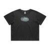 Wo's Heavy Faded Crop Tee 4089 Thumbnail