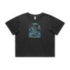 Wo's Heavy Faded Crop Tee 4089 Thumbnail