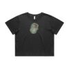 Wo's Heavy Faded Crop Tee 4089 Thumbnail