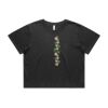 Wo's Heavy Faded Crop Tee 4089 Thumbnail