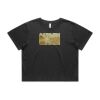 Wo's Heavy Faded Crop Tee 4089 Thumbnail