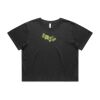 Wo's Heavy Faded Crop Tee 4089 Thumbnail