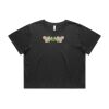 Wo's Heavy Faded Crop Tee 4089 Thumbnail