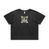 Wo's Heavy Faded Crop Tee 4089 Thumbnail