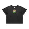 Wo's Heavy Faded Crop Tee 4089 Thumbnail