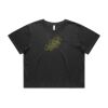 Wo's Heavy Faded Crop Tee 4089 Thumbnail