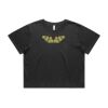 Wo's Heavy Faded Crop Tee 4089 Thumbnail