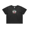 Wo's Heavy Faded Crop Tee 4089 Thumbnail